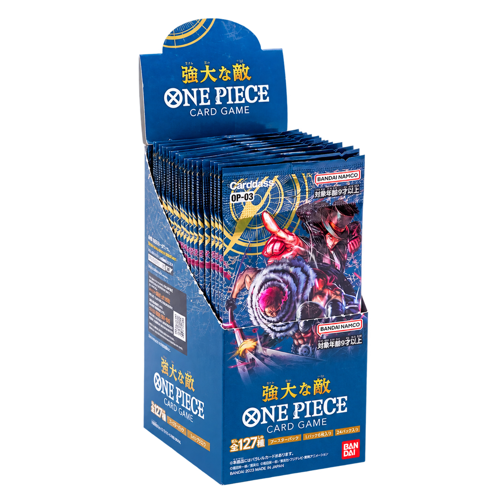 Display OP03 japonais ouvert avec boosters