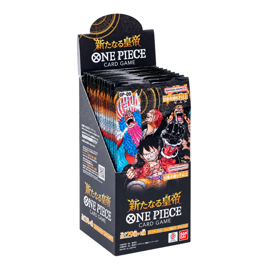Display OP09 japonais ouvert avec boosters