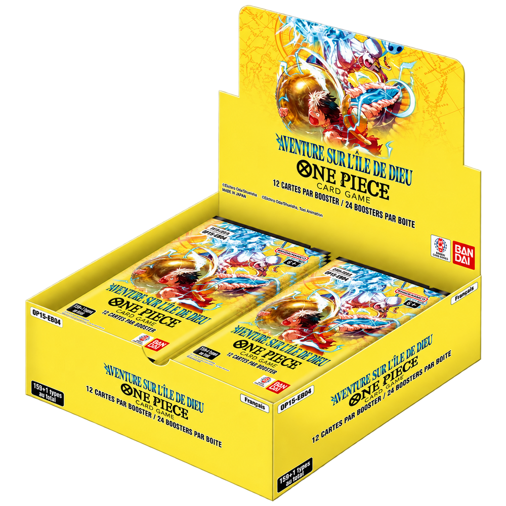 Display OP15EB04-FR ouvert avec boosters