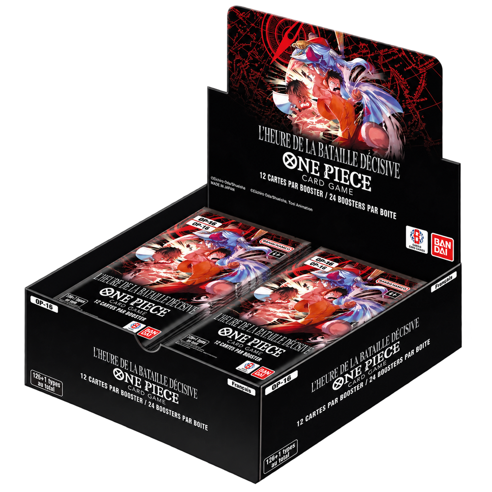 Display OP16-FR ouvert avec boosters