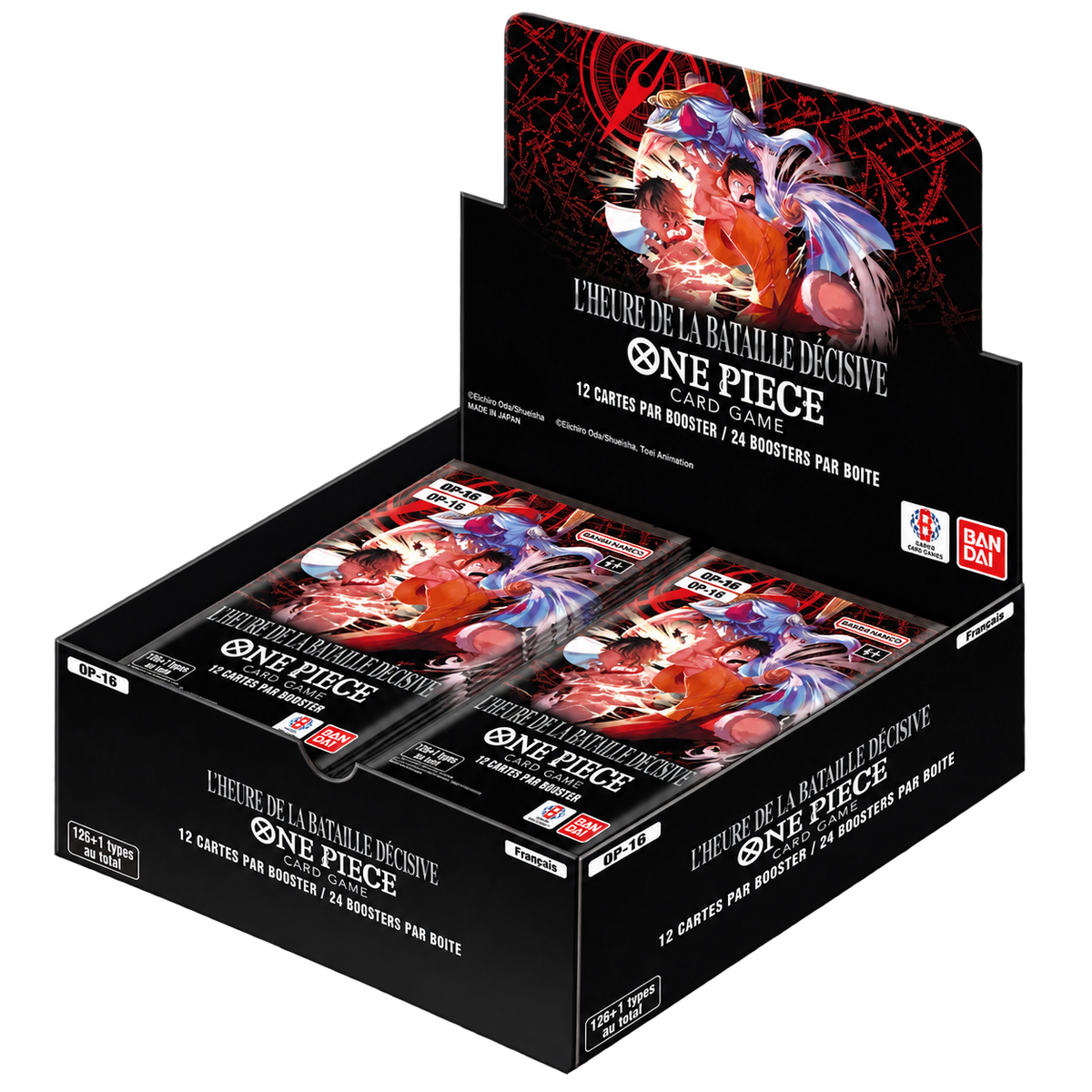 Display OP16-FR ouvert avec boosters