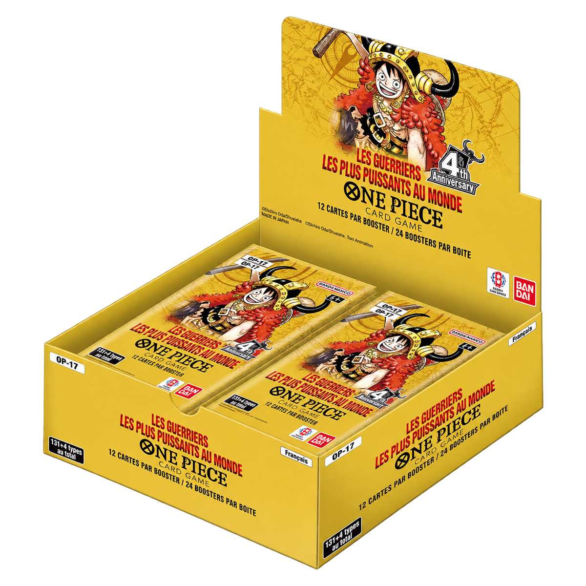 Display OP17-FR ouvert avec boosters