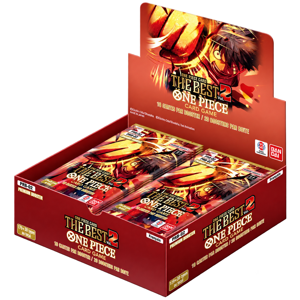 Display PRB02-FR ouvert avec boosters