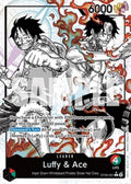 Luffy & Ace — Leader parallèle — ST30-001 — recto