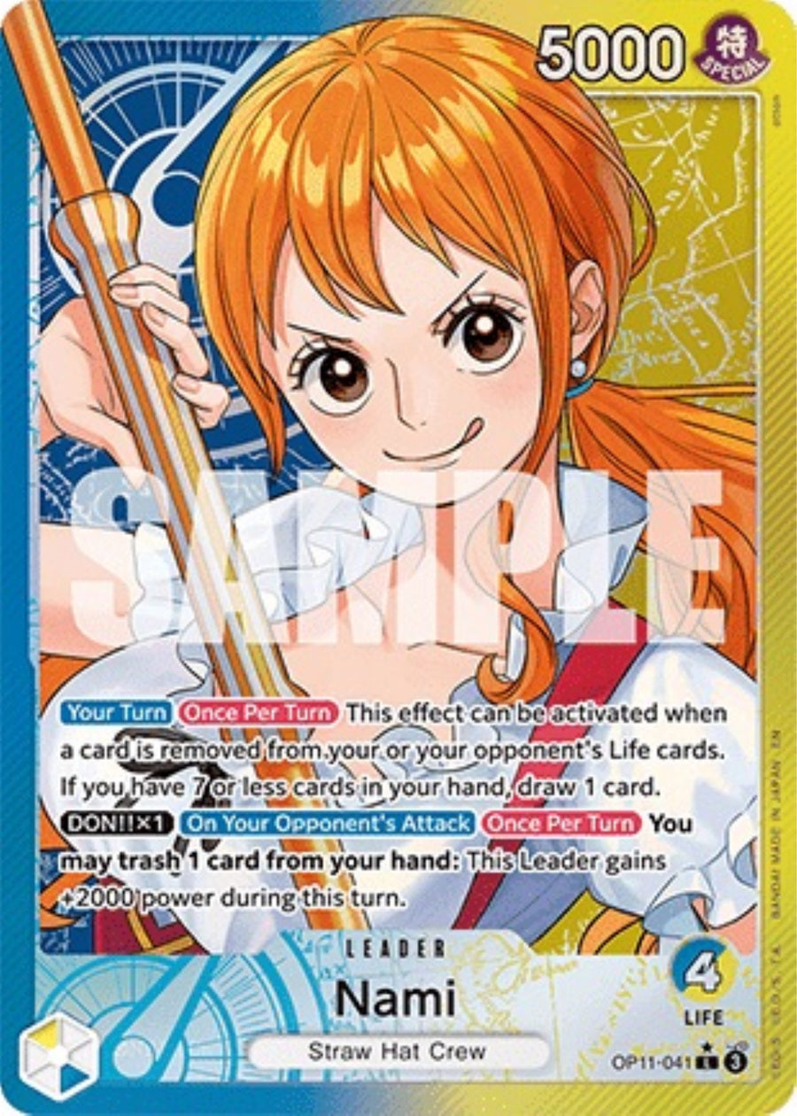 Nami — Leader parallèle — OP11-041 — recto