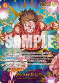 Monkey D. Luffy — Promo parallèle — P-080 — recto