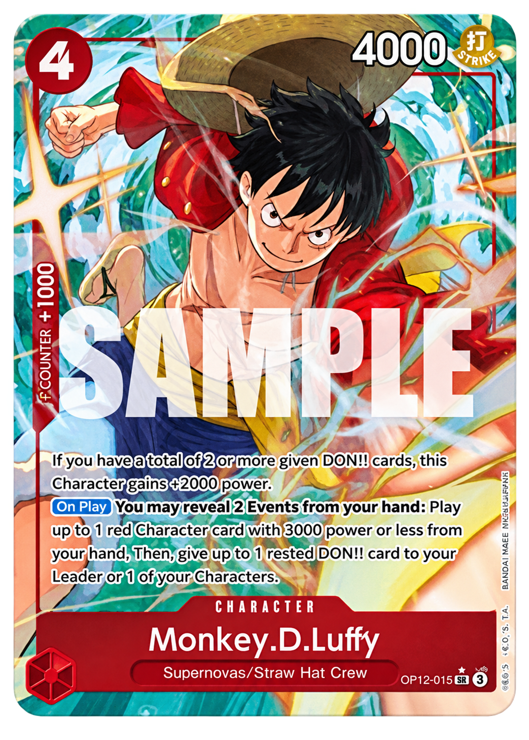 Monkey.D.Luffy (OP12-015) (V.2) — FR