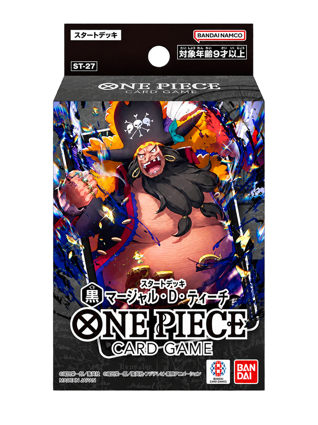 Starter Deck ST-27 Marshall.D.Teach — Japonais